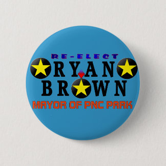 Ryan Brown Button van de herverkiezingscampagne
