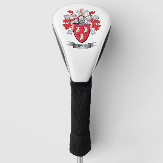 Ryan Coat of Arms Golfheadcover (Voorkant)