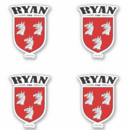 Ryan Crest Ierse vertaling & betekenis (x4) Sticker