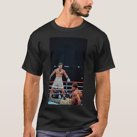 Ryan Garcia Boxing Legend T-Shirt - Iconic Fighter (Devant)