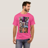 Ryan Gosling Collage T-shirt (Voorkant volledig)