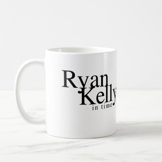 Ryan Kelly Music - Logo Mok - Grijs (Links)