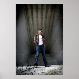 Ryan Kelly Music - Poster "getekend" - Pakhuis