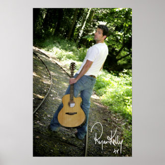 Ryan Kelly Music - Poster "getekend" - Tracks