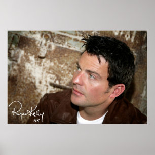 Ryan Kelly Music - Poster - Leather Jacket-"Signed
