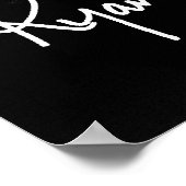 Ryan Kelly Music - Poster "Signé" - Blazer (Coin)