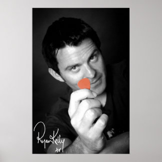 Ryan Kelly Music - Poster "signé" - Pick