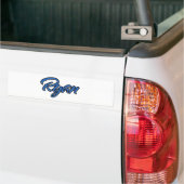 Ryan Name blue Aufkleber Sticker Autoaufkleber (Sur camion)