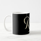 Ryan Name Whitegold Tasse Teetasse (Gauche)