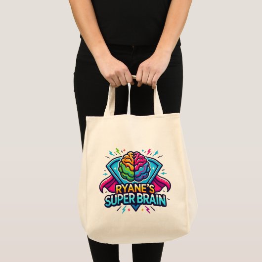 Ryane's Super Brain - canvas tas (Voorkant (product))