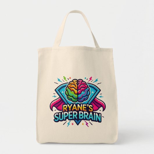 Ryane's Super Brain - canvas tas (Voorkant)