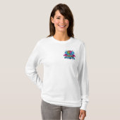 Ryane's Super Brain - Vrouwen Tshirt met lange mou (Voorkant volledig)