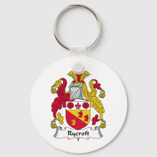 Rycroft Family Crest Sleutelhanger