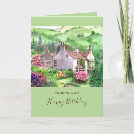 Rydal Mount, William Wordsworth's Home Kaart (Voorkant)