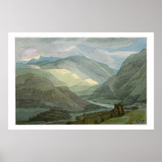 Rydal Water, 1786 (m/c) Poster (Voorkant)