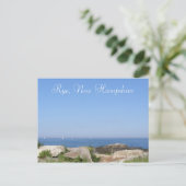 Rye, carte postale du New Hampshire (Debout devant)