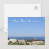 Rye, carte postale du New Hampshire (Devant / Derrière)