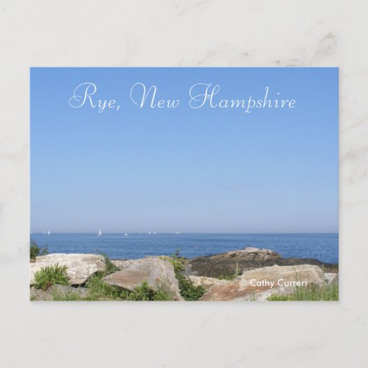 Rye, carte postale du New Hampshire (Devant)