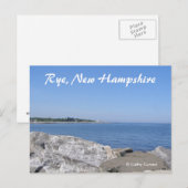 Rye, carte postale du New Hampshire (Devant / Derrière)