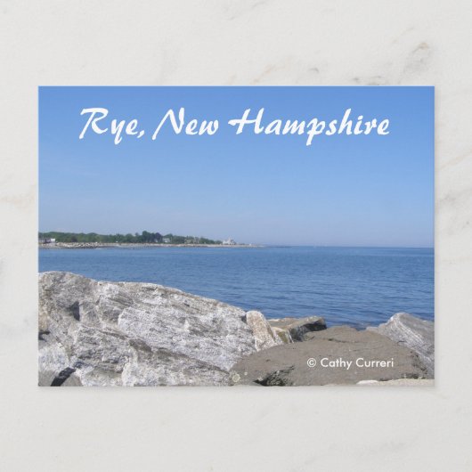 Rye, carte postale du New Hampshire (Devant)