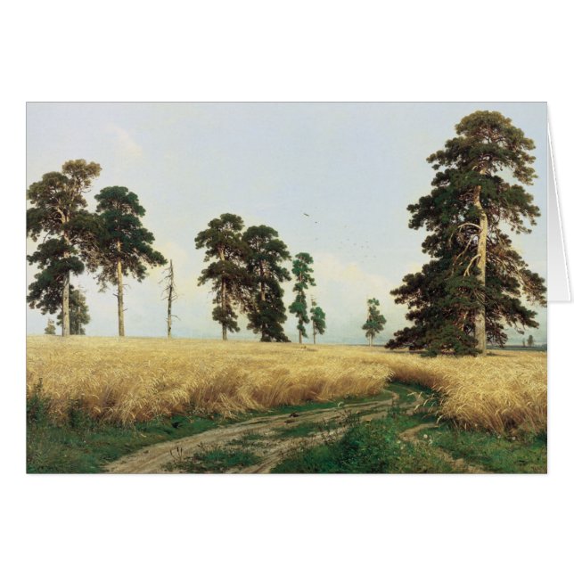 "Rye " de Shishkin (Devant horizontal)