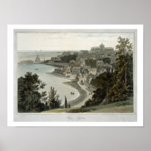 Rye, East Sussex, uit 'A Voyage Around Great Brit' Poster