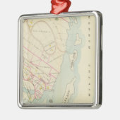 Rye, New York Metalen Ornament (Links)