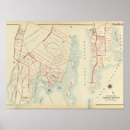 Rye, New York Poster (Voorkant)