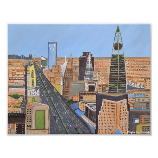 Ryjadh Foto Afdruk (Voorkant)