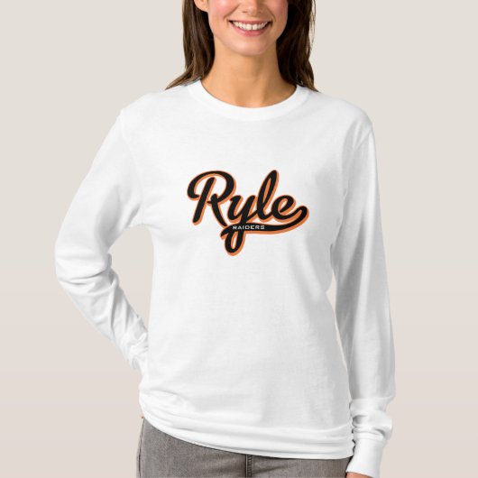 Ryle High School Dames Script Mode Sweatshirt (Voorkant)