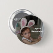 Rylie Supporter Ronde Button 5,7 Cm (Voorkant /achterkant)