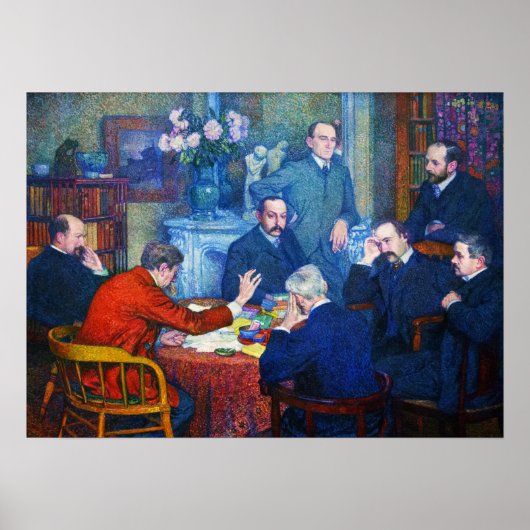 Rysselberghe - De munt van Emile Verhaeren Poster (Voorkant)