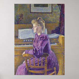 Rysselberghe - Maria Sethe 1891 Poster