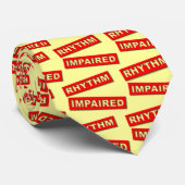 Rythme altéré humour drôle cravate (Roulé)