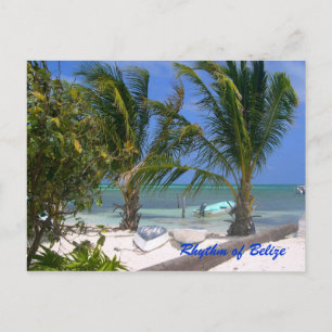 Rythme de Belize Beach Carte postale