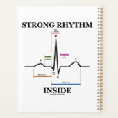 Rythme fort à l'intérieur de l'électrocardiogramme (Dos)