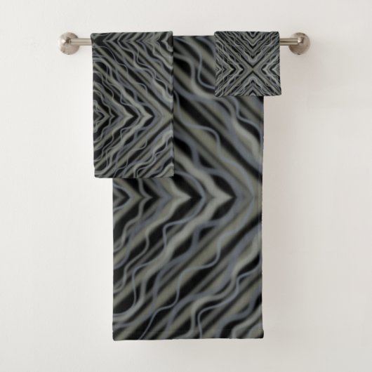 Rythme pulsif Art Abstrait moderne Illustration (En situation)