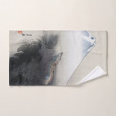 Ryu Shoten : Dragon éblouissant sur Fuji, Japon (Serviette à main)