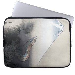 Ryu Shoten Mt. Fuji & Dragon door Ogata Gekko Laptop Sleeve