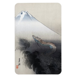 Ryu Shoten Mt. Fuji & Dragon door Ogata Gekko Magneet