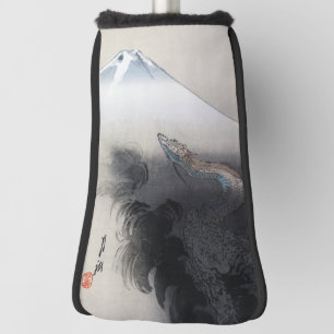 Ryu Shoten: Opstijgende draak boven Fuji, Japan Golfheadcover