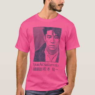 Ryuichi Sakamoto originele Fan kunstwerk T-shirt