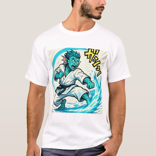 Ryūjin Tsunami Sweep T-shirt (Voorkant)