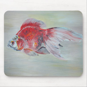 Ryukin Goldfish Acrylverf Muismat