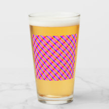 RZ-glas cup roos zoals caleidoscoop kunst, rood, b