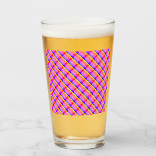 RZ-glas cup roos zoals caleidoscoop kunst, rood, b Glas