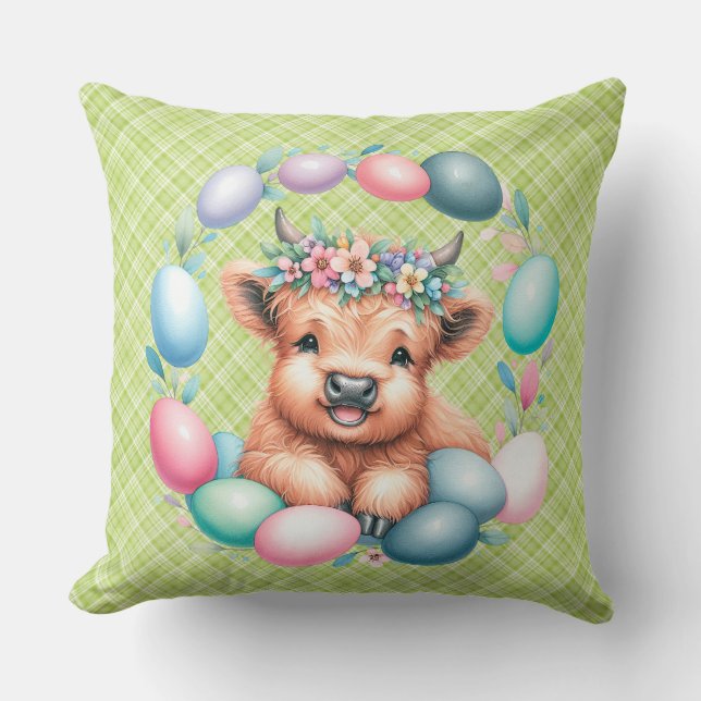S0ße Oster Highland Kuhl Kussen (Voorkant)