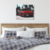 S13 Silvia Canvas Afdruk (Insitu (Slaapkamer))
