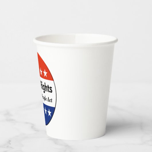 S1 Stemrechten voor de Volkswet Papieren Bekers (Links)