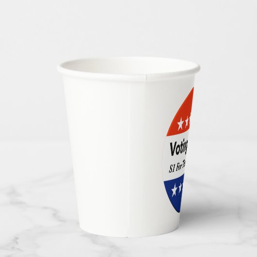 S1 Stemrechten voor de Volkswet Papieren Bekers (Rechts)